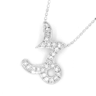 星座ネックレス やぎ座