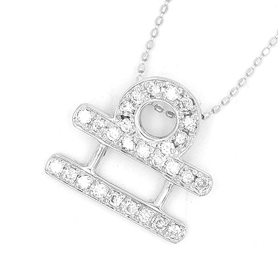 星座ネックレス てんびん座