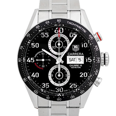 カレラ タキメーター クロノ デイデイト キャリバー16