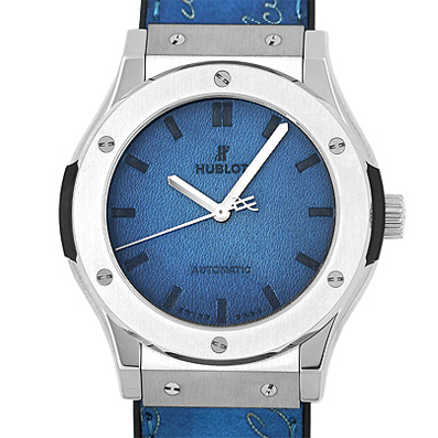 クラシックフュージョン ベルルッティ スクリットオーシャンブルー