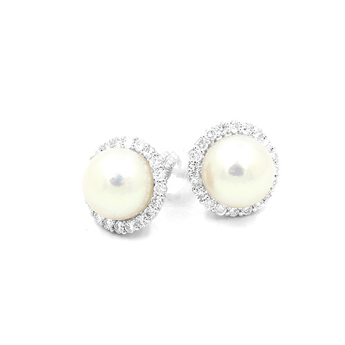 アコヤパール ダイヤピアス