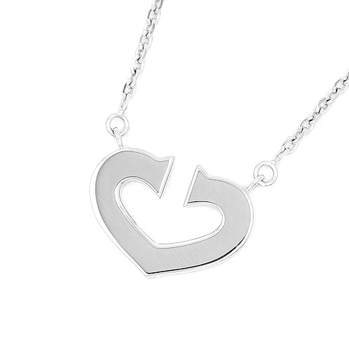 Cハート シンボルネックレス