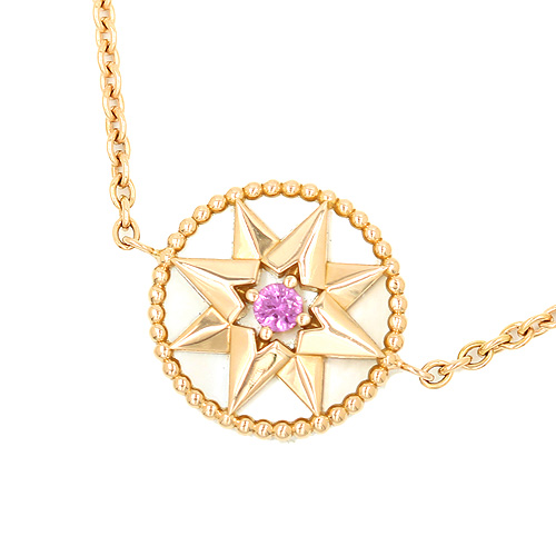 ディオール ローズ デヴァン シェル ルビーブレスレット