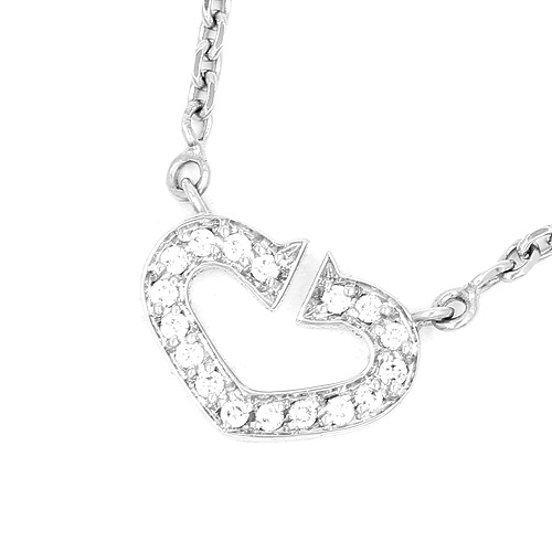 Cハート シンボルネックレス