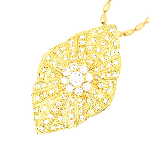 ダイヤモンドペンダントネックレス