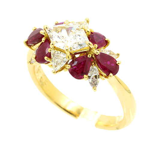 ダイヤモンド ルビーリング #12.5