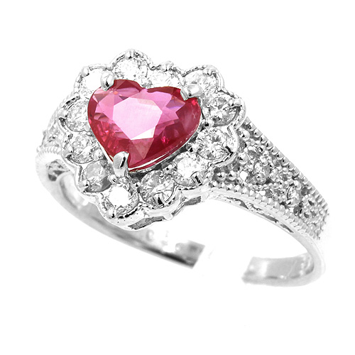 ハートルビー ダイヤモンドリング #12