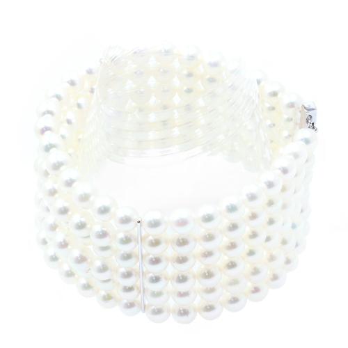 アコヤパール6連ブレスレット