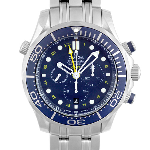 シーマスター ダイバー300 コーアクシャル クロノ GMT