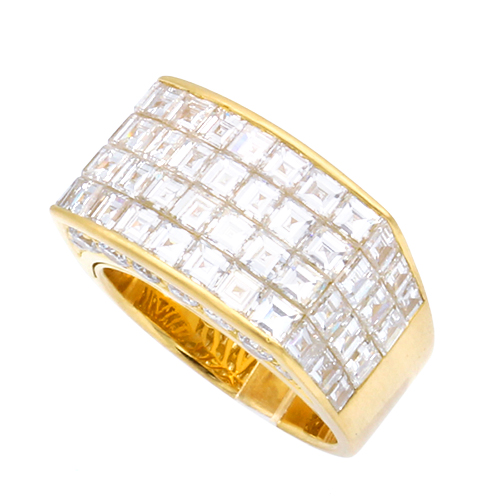 ミステリーセッティングダイヤモンドリング #13