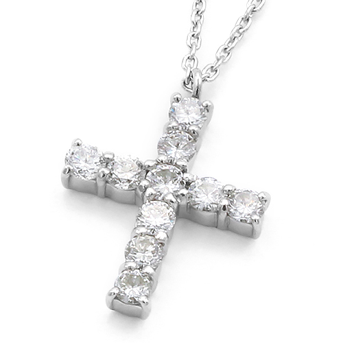 ヴァンドーム クロスネックレス
