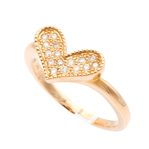 ダイヤモンド ハートリング #13