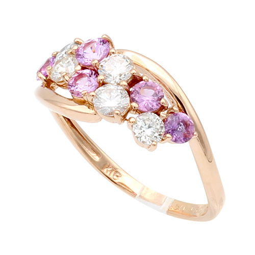 サファイア ダイヤモンドリング