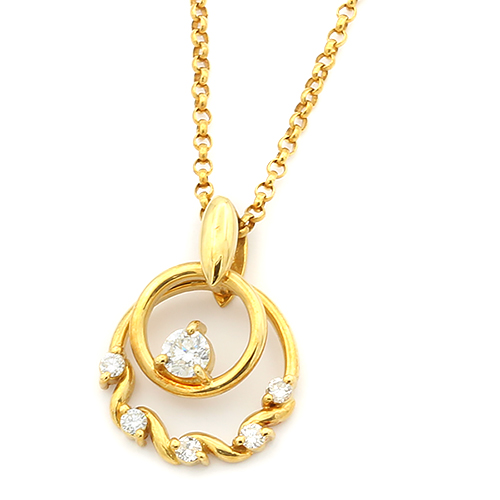 ダイヤモンドネックレス