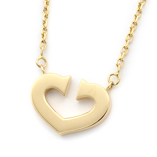 Cハートネックレス