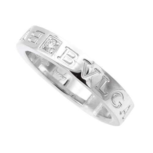 ダブルロゴ ダイヤリング