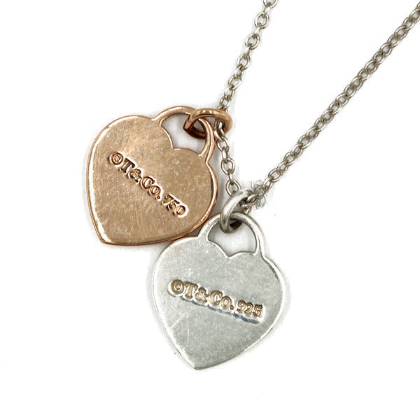 リターントゥティファニー ダブルハートネックレス