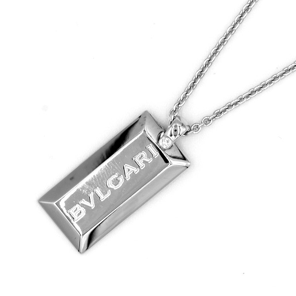 インゴット1Pダイヤネックレス