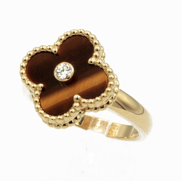 ヴィンテージアルハンブラ タイガーアイリング #52