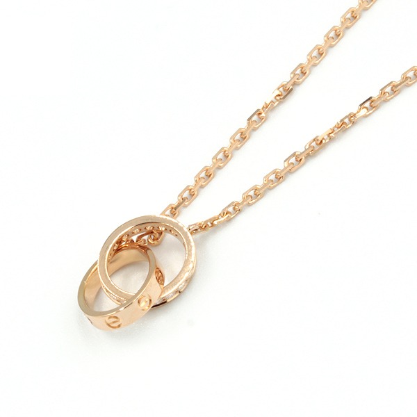 LOVE ダイヤ ネックレス