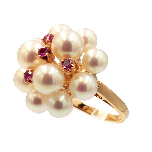 パール リング #9.5 幅5.5-6.5mm