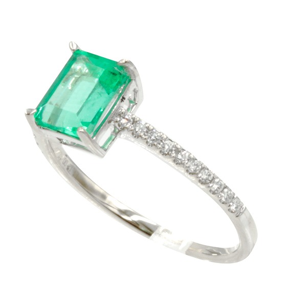 エメラルド ダイヤ リング #13
