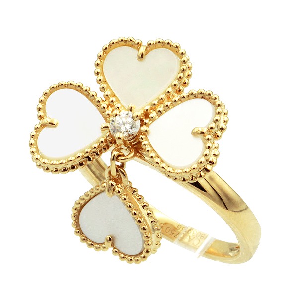 スウィートアルハンブラ ダイヤ リング #53