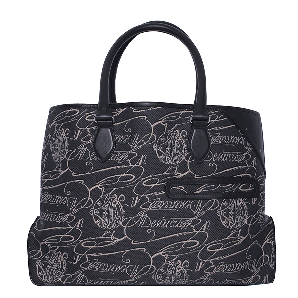 トゥジュール スクリット アラベスクキャンバス トート