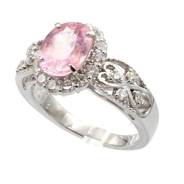 パパラチアサファイアリング #12