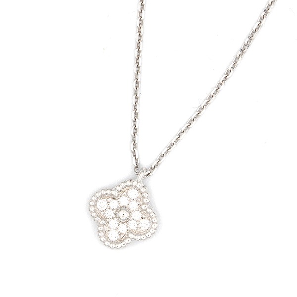 スウィートアルハンブラダイヤネックレス