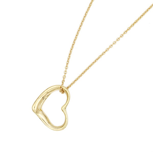 オープンハートネックレス