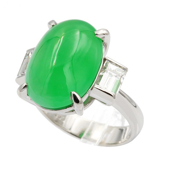 ヒスイダイヤモンドリング #8