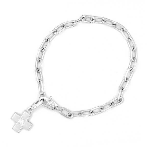 スパルタカスブレス クロスダイヤチャーム