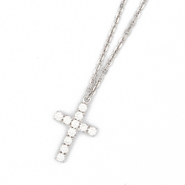 クロスダイヤネックレス