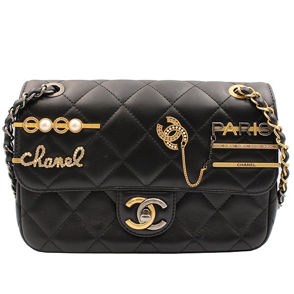 マトラッセシングルフラップチェーンショルダー