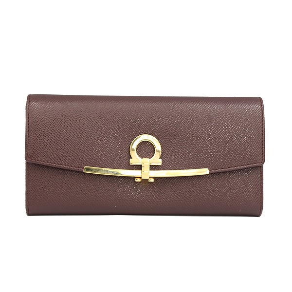 フェラガモ ガンチーノクリップ長財布