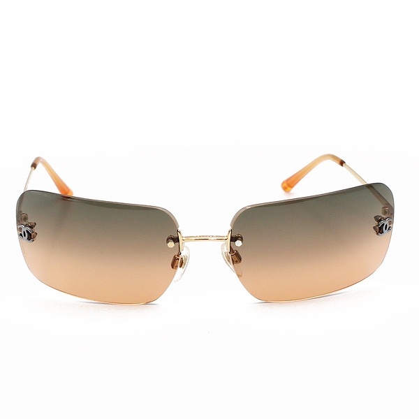 フレームレスココマークサングラス