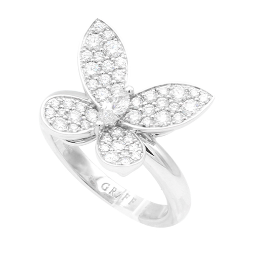 バタフライパヴェダイヤリング #6.5