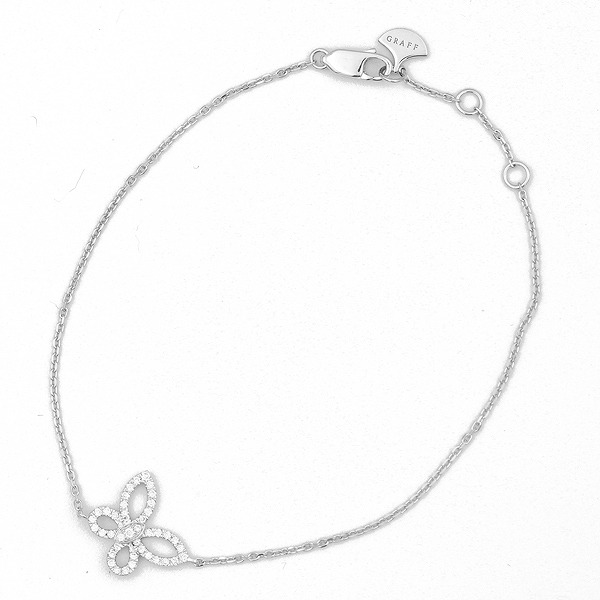 ミニバタフライ ダイヤ ブレスレット