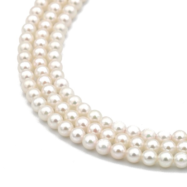 オーロラロゼプレミアム アコヤパール ネックレス