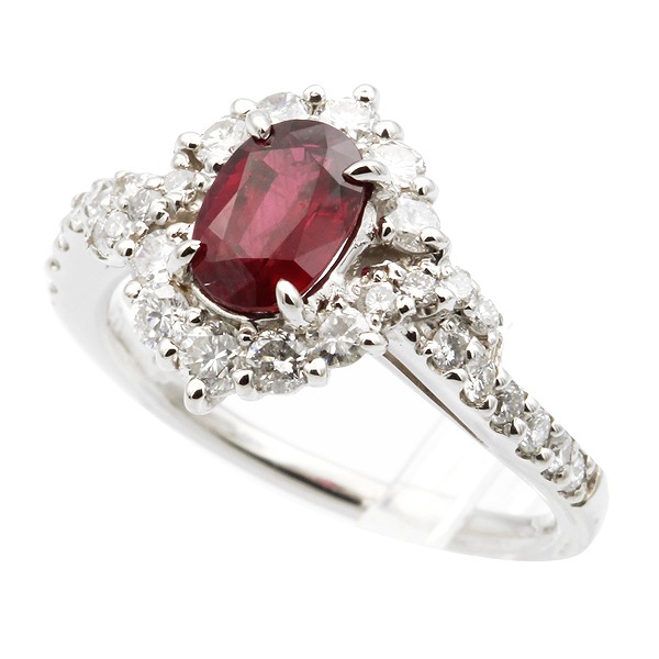 ルビー ダイヤ リング #11