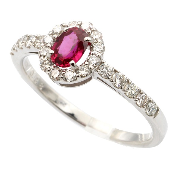 ルビー ダイヤ リング #12