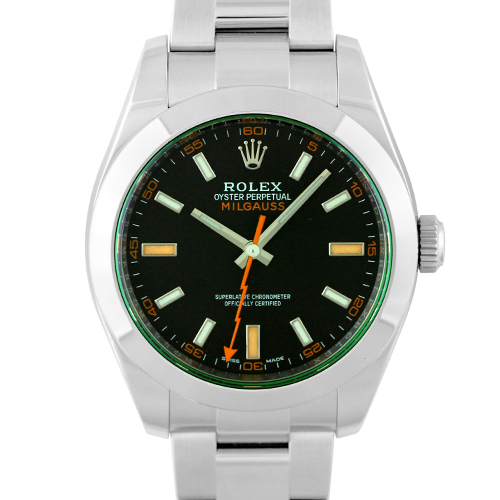 ミルガウス グリーンガラス