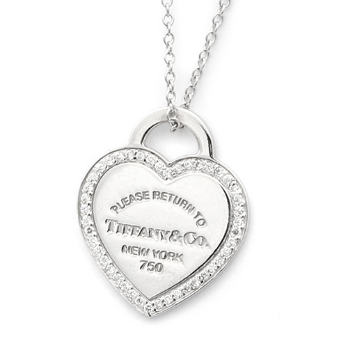 リターントゥティファニー ハート ダイヤモンドネックレス