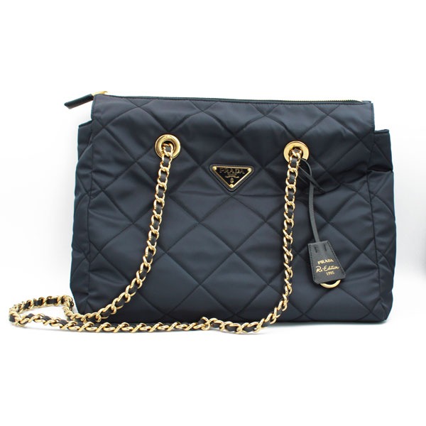 Re-Edition 1995 Re-Nylon ミディアム チェーントートバッグ