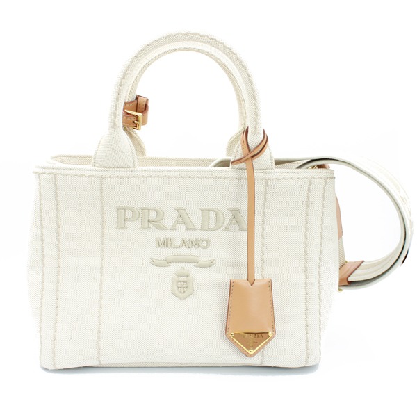 ジャルディニエール スモール リネンブレンド ハンドバッグ