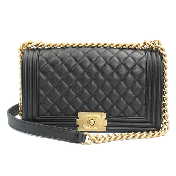 ボーイシャネルチェーンショルダー