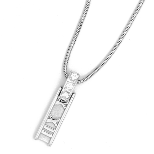 アトラス3ポイントダイヤネックレス