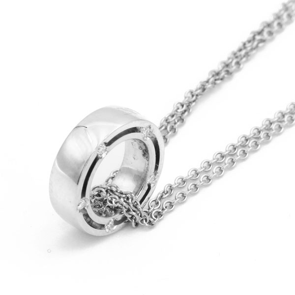 Dサイド10ポイントダイヤモンドネックレス