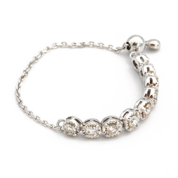 ダイヤモンドチェーンリング #24